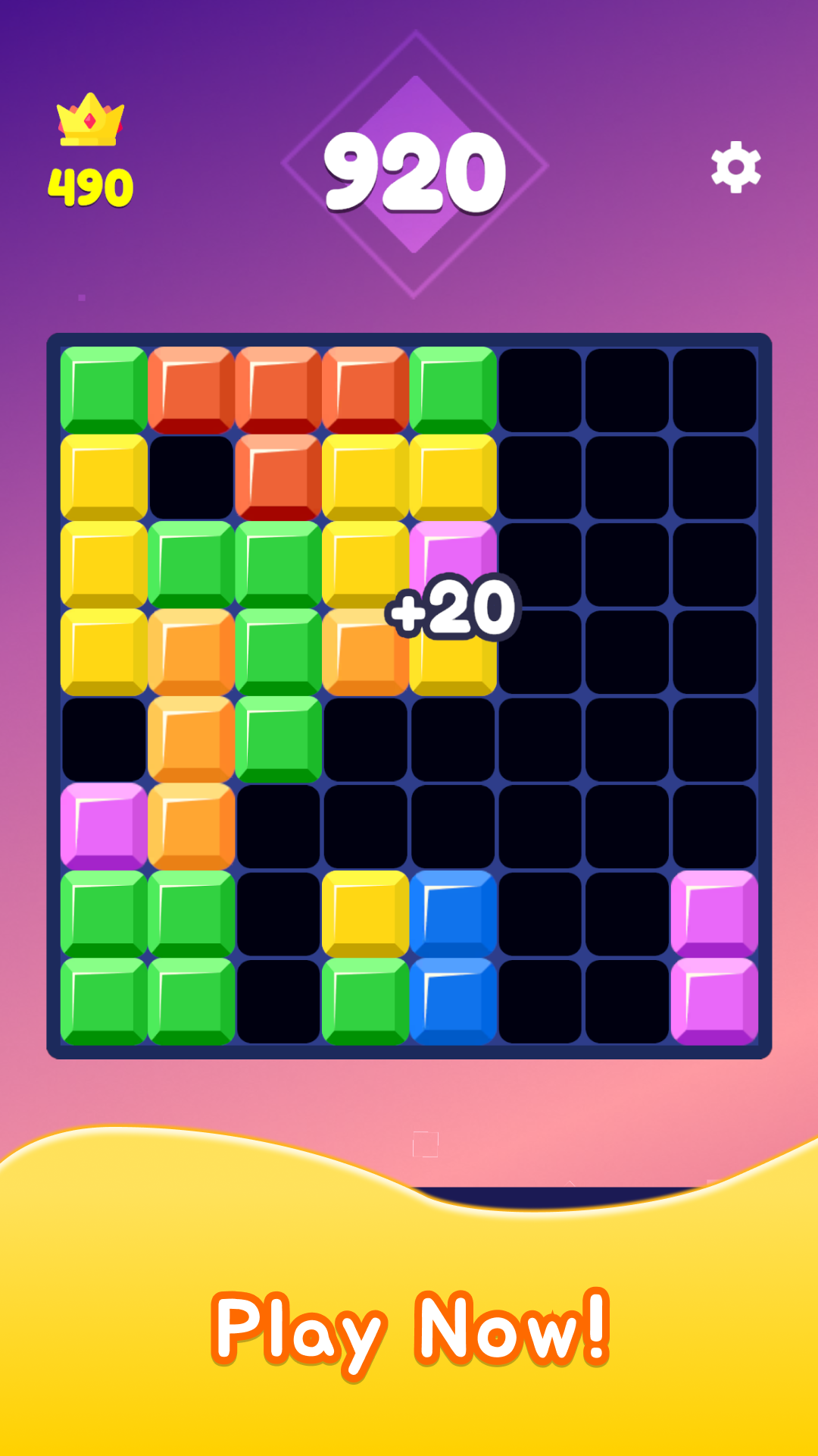 Blast&Crush:Block Crown app screenshot
